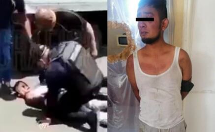 “Cállate, no llores como niña”: Policía somete a ladrón y llora para que lo suelten en Neza