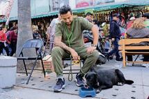 Realizan jornada de atención a perros que llegan con los devotos 