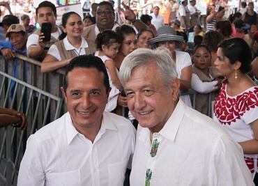 Gobernador de Q.Roo pide a AMLO apoyo para solucionar problemas del Caribe Mexicano