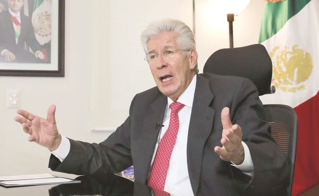 Ruíz Esparza detalló que en dicho encuentro se entregó toda la información, incluyendo los pendientes. Foto: Archivo EL UNIVERSAL 