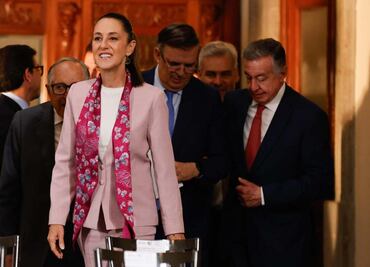 FOTOS: Las 10 frases de la mañanera de Claudia Sheinbaum del 7 de agosto de 2025