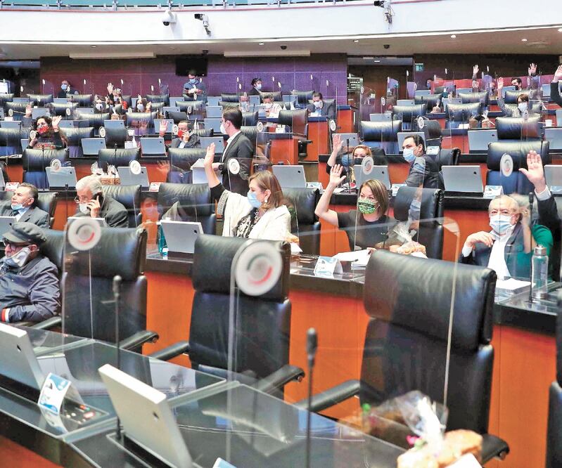 Las bancadas alistan el próximo inicio de sesiones de la Legislatura en el Senado de la Re pública. Foto: ARCHIVO EL UNIVERSAL