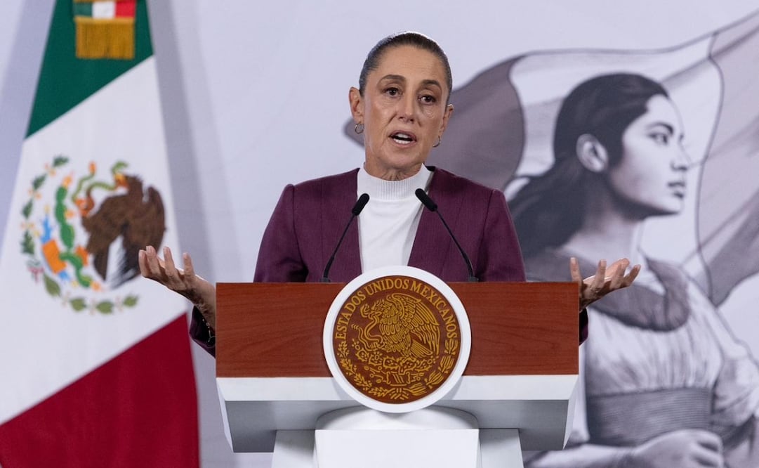 Conferencia matutina de la presidenta Claudia Sheinbaum Pardo el 12 de febrero de 2026. Foto: Hugo Salvador / EL UNIVERSAL