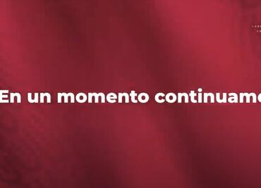 Cae transmisión de Cepropie durante evento de AMLO en Campo Marte