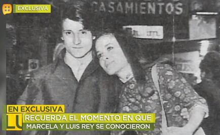 ¿Cómo se conocieron Luisito Rey y Marcela Basteri?