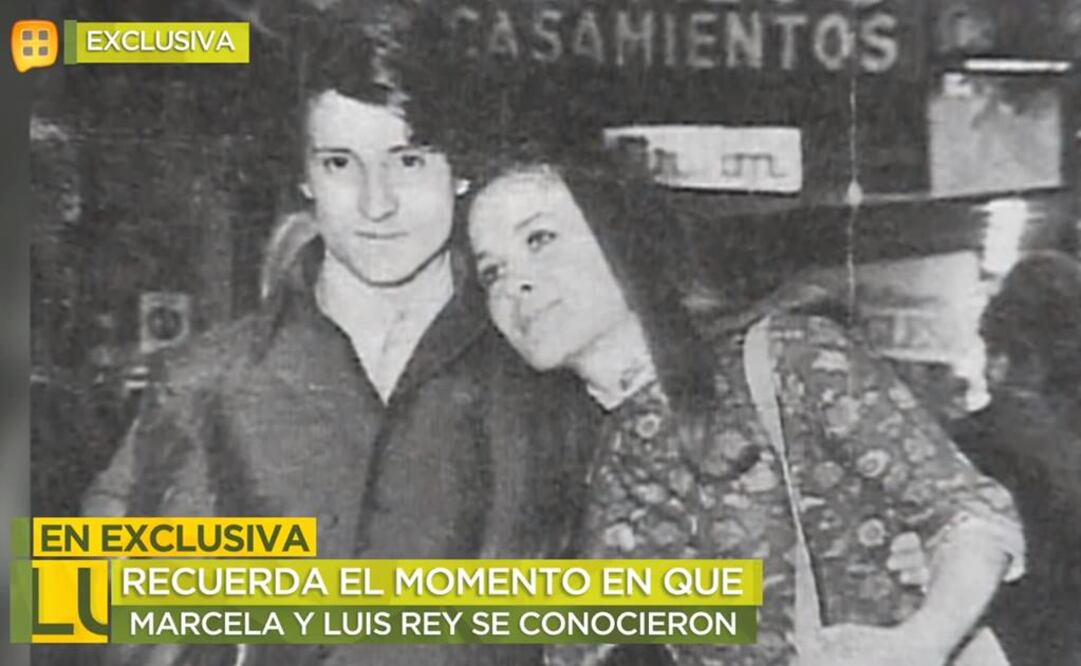 Luisito Rey y Marcela Basteri se conocieron en Argentina FOTO: TOMADA DE VIDEO DE VENTANEANDO