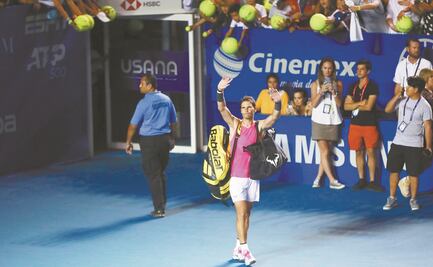 Rafael Nadal volverá a jugar en Acapulco en 2020