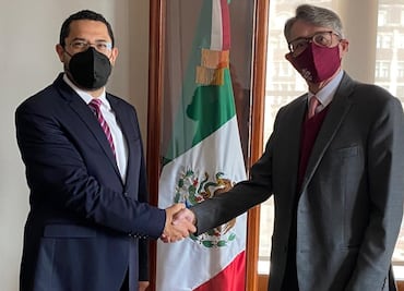 Batres y Suárez del Real se reúnen por entrega-recepción de la Secretaría de Gobierno de la CDMX