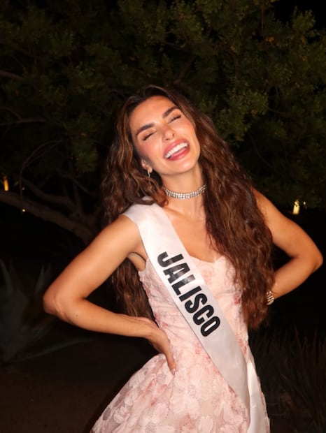 María Vargas, nueva Miss Universe México.
Foto: Instagram, vía @mariavargas.n
