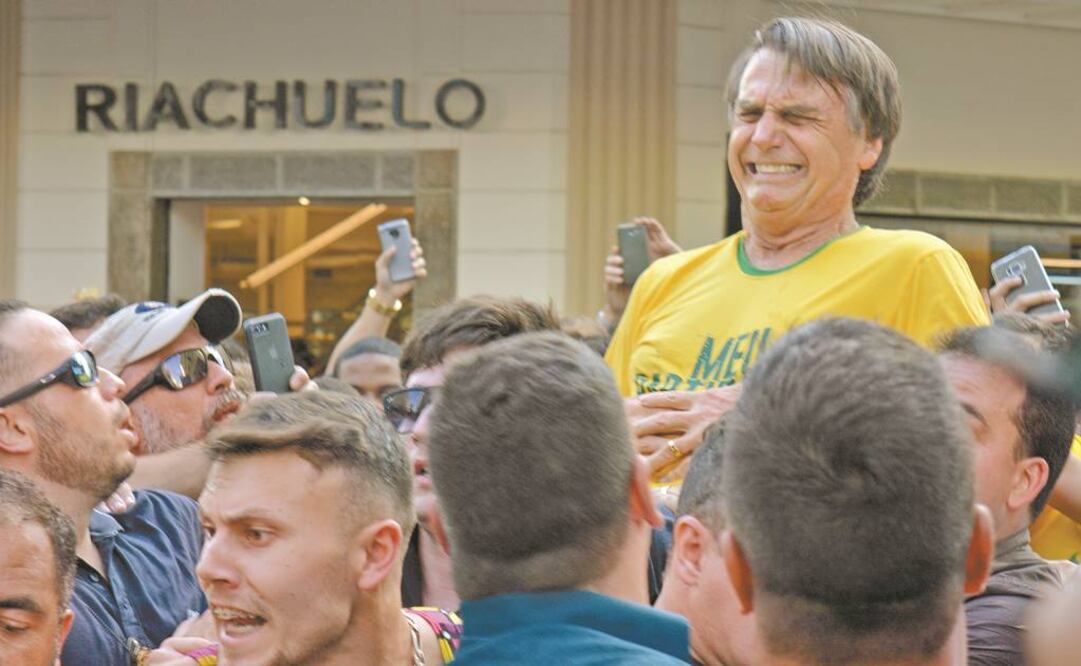 El 6 septiembre de 2018, Bolsonaro fue atacado durante un mitin electoral (Foto: Reuters)