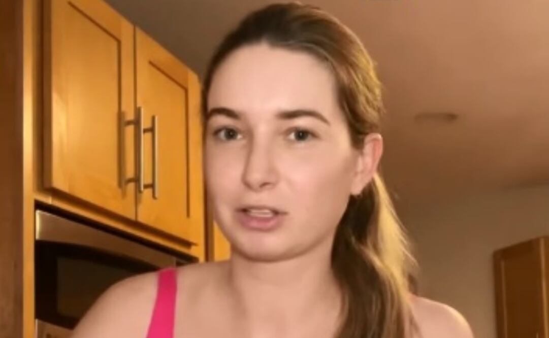 Caroline Cray Quinn tiene el síndrome de activación mastocitaria (SAM), que el pasear por la playa puede ser mortal. Foto: Captura de video Tiktok @carolinecray