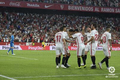 Sevilla golea al Real Madrid