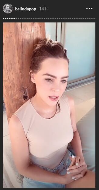 Belinda tiene el look perfecto para quedarte en casa