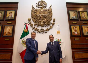 Francisco Domínguez y Mauricio Kuri acuerdan transición ordenada en Querétaro