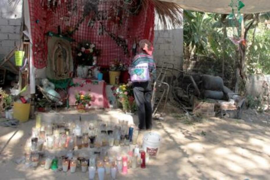Imagen de la Virgen de Guadalupe 'llora' en Acapulco