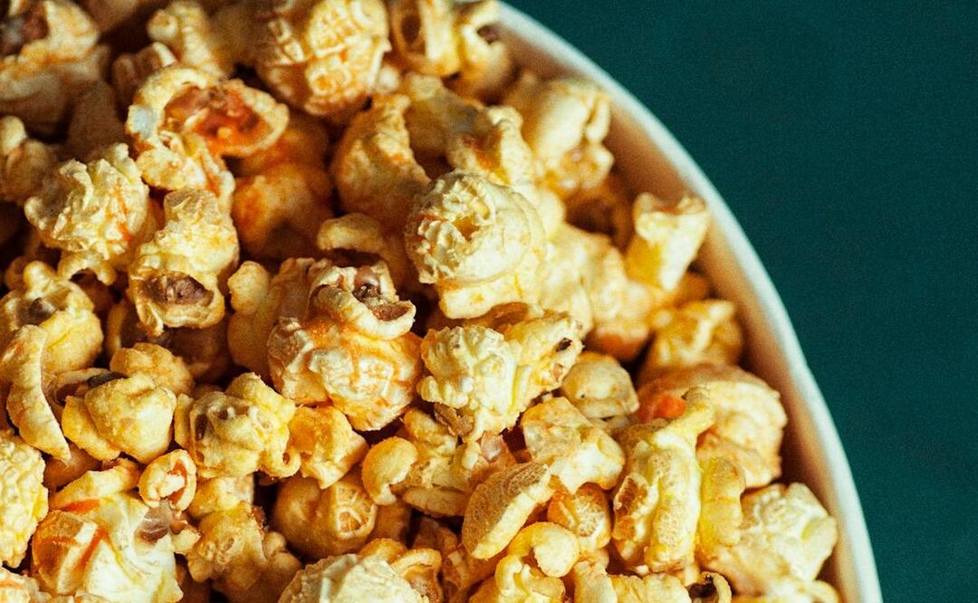 Palomitas de maíz. Foto: Valeriia Harbuz / Pexels
