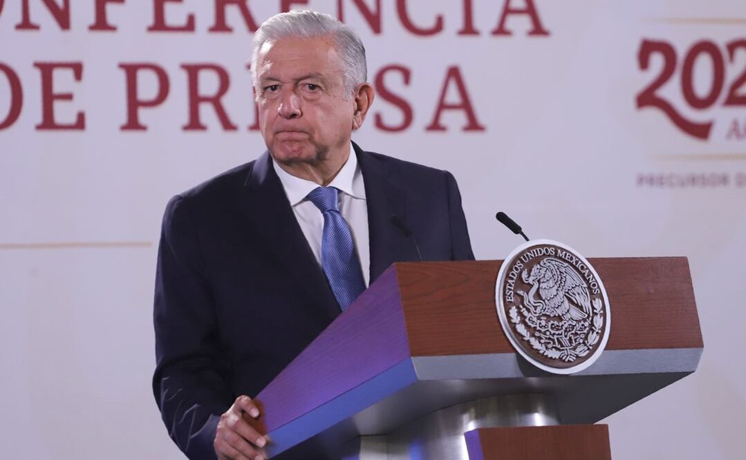 El Jefe del Ejecutivo refirió que este fin de semana habrá elecciones en Morena, el partido que fundó y lo llevo a la Presidencia de la República. Foto: Berenice Fregoso/ EL UNIVERSAL