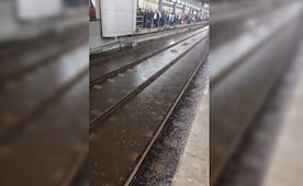 Lluvias provocan suspensión del servicio en el Tren Ligero; solo opera de Tasqueña a Estadio Azteca