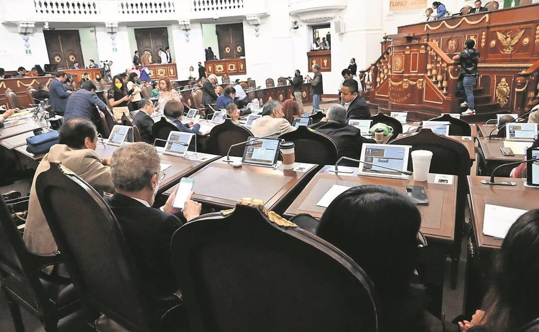 En cuatro meses de 2022, se presentaron 528 iniciativas en total en el Congreso capitalino. 