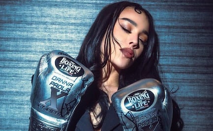 ¿No fue impecable? Señalan error a Danna Paola al entonar Himno Nacional en pelea del Canelo