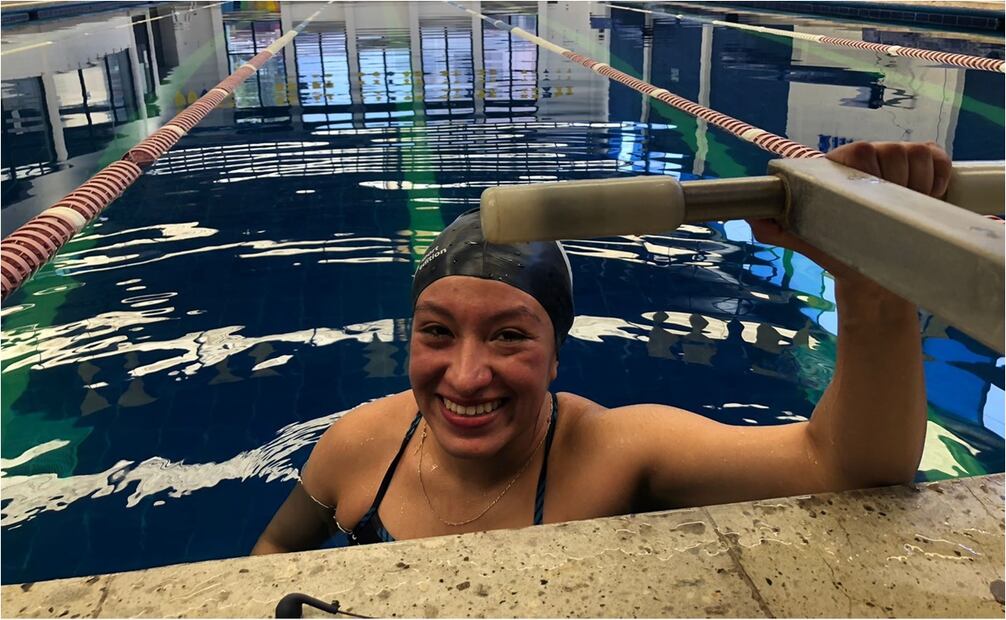 Sharon Román, nadadora mexicana