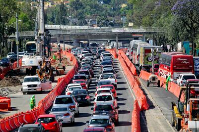 Salen 60 autos por minuto por la México-Cuernavaca