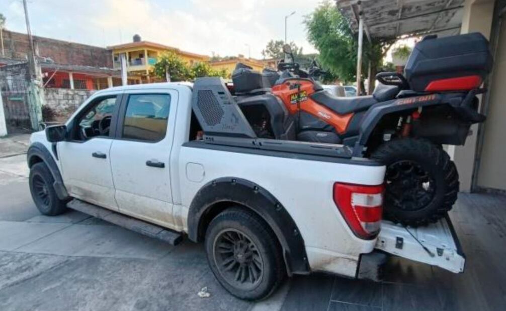 Cateo en Veracruz ligado a "El Fallo", del Cártel Jalisco Nueva Generación. Foto: Especial