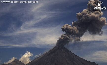 Reportan actividad normal en el 'Popo'