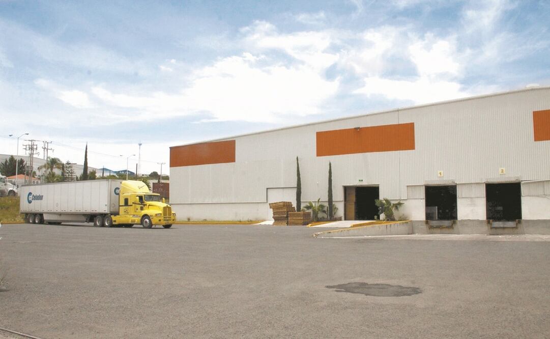 Los sectores predominantes en renta de espacios industriales, gracias al T-MEC, fueron logística, transporte y almacenamiento. Foto: ARCHIVO EL UNIVERSAL