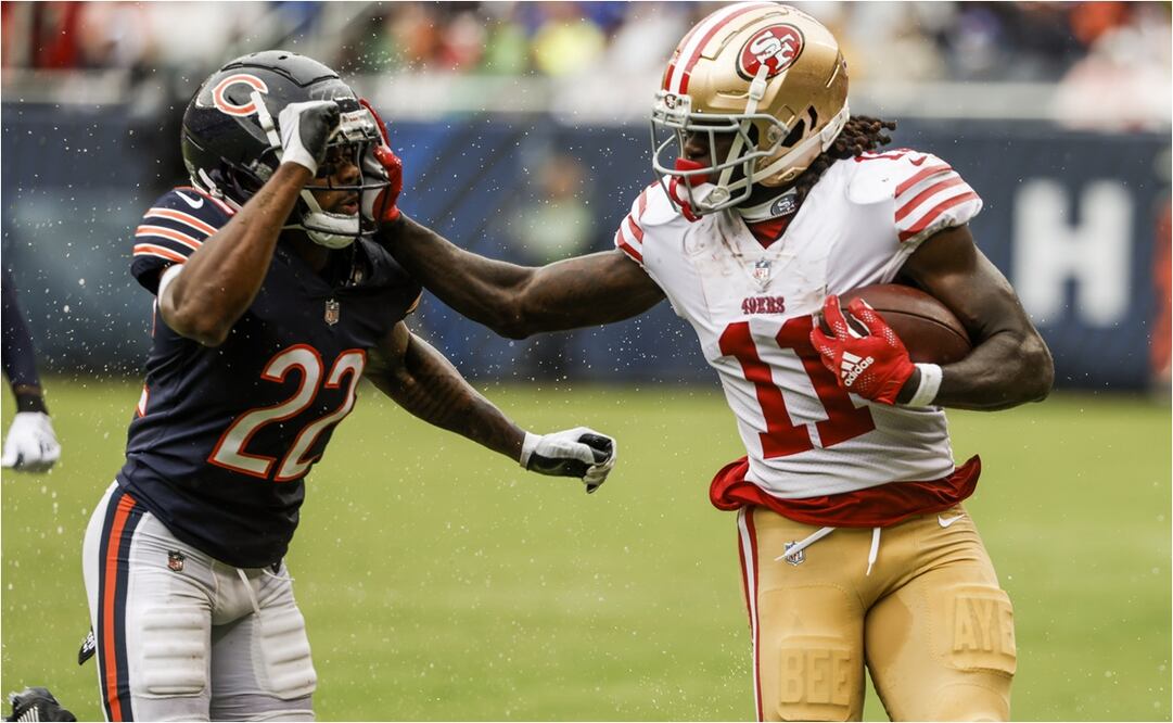La lluvia fue protagonista en Soldier Field / Foto: EFE
