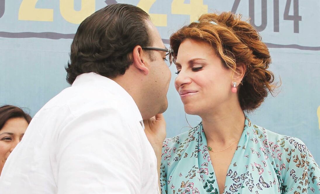 Javier Duarte y Karime Macías