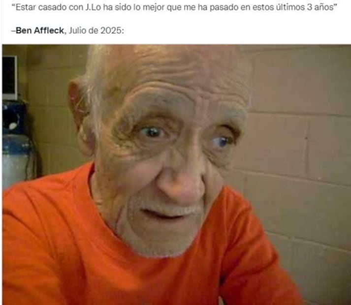 Memes se burlan de Ben Affleck: "¡Cómo lo tienes Jennifer Lopez!"