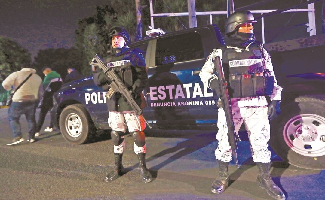 La captura de los presuntos feminicidas se realizó luego de recibir una serie de llamadas, entonces la fiscalía capitalina solicitó la colaboración de su homóloga mexiquense, así como de la Guardia Nacional, y se montó un operativo. Foto: VALENTE ROSAS