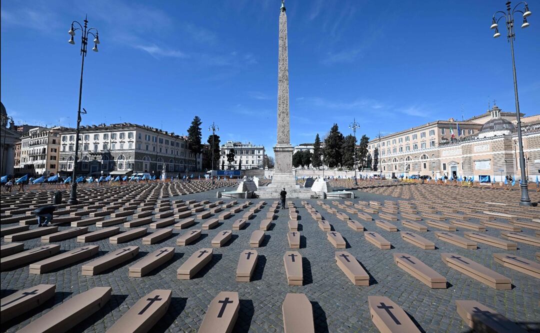 Según los datos del Observatorio de Seguridad Laboral y Medio Ambiente Vega, las muertes en el trabajo en Italia el año pasado ascendieron a mil 41. Foto: AFP