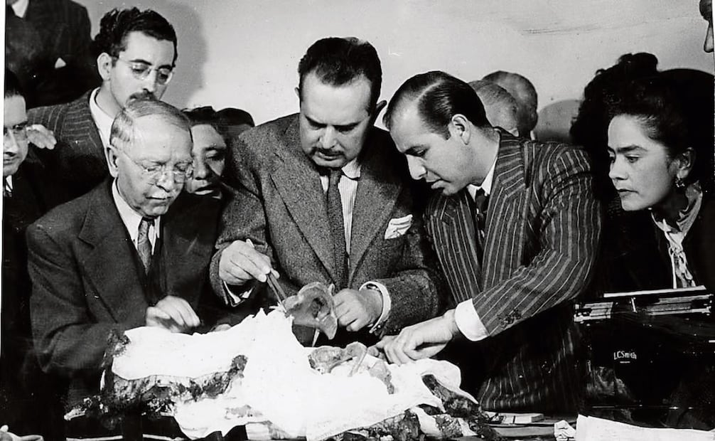 En 1946, los restos del español fueron descubiertos por historiadores e investigadores, luego estudiados y vueltos a depositar en la iglesia. Foto: ARCHIVO EL UNIVERSAL