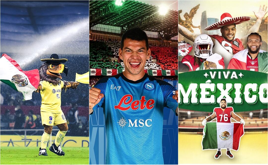 El mundo deportivo festejó la Independencia de México / FOTO: ESPECIAL