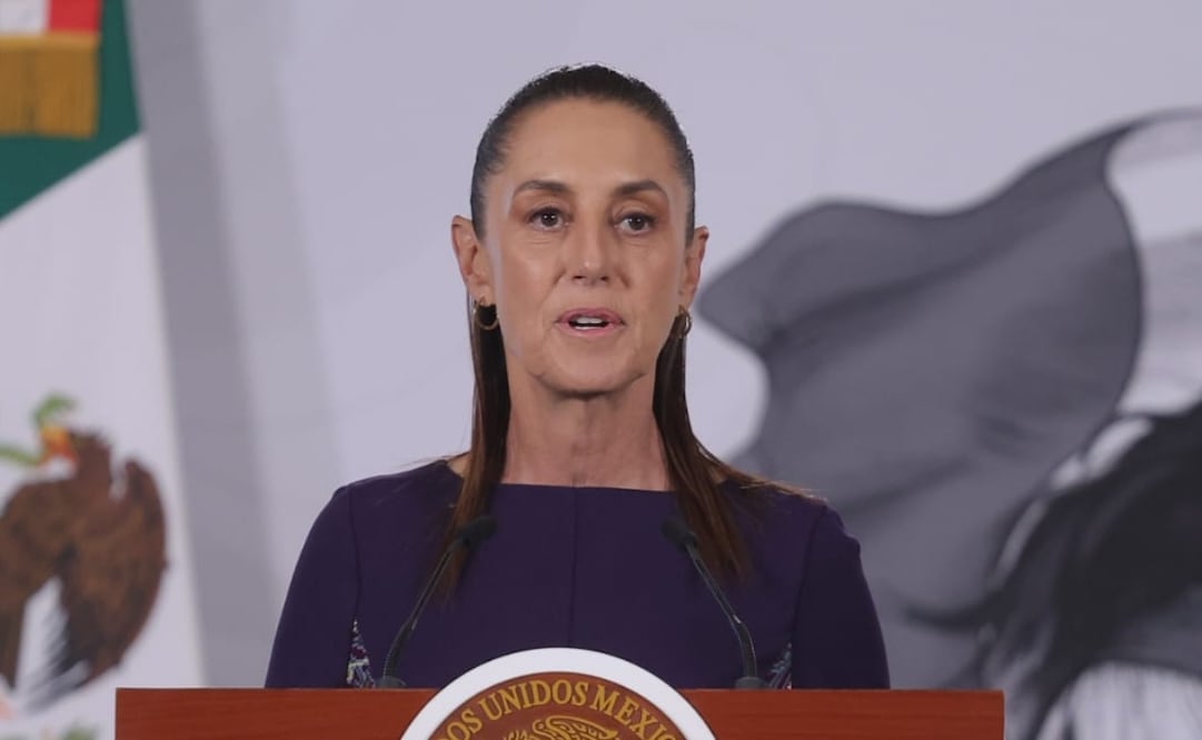 Conferencia de prensa de la presidenta Claudia Sheinbaum Pardo el 22 de mayo de 2026. Foto: Gabriel Pano / EL UNIVERSAL