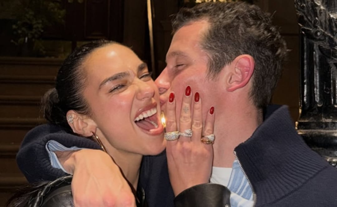 Dua Lipa y Callum Turner se casan este fin de semana en Italia, lo que ha provocado algunas molestias en Palermo. Foto: Instagram oficial.