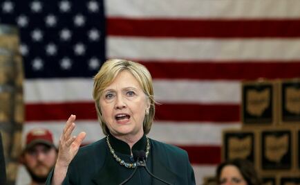 Trump es un riesgo demasiado grande para EU: Clinton