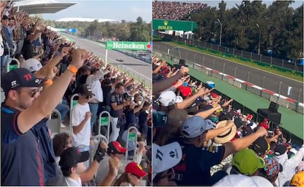 VIDEO: Afición en el Gran Premio de México levanta el puño en apoyo a las víctimas en Guerrero por Otis