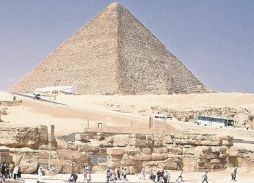 Revelan secreto de la construcción de las pirámides egipcias