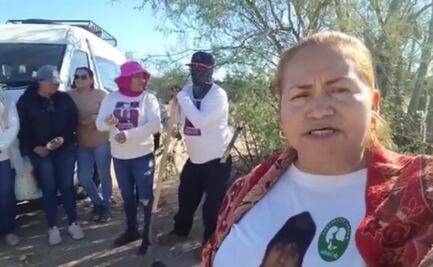 Madres Buscadoras de Sonora hacen llamado a gobernador del estado; piden apoyo y seguridad