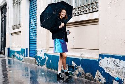 Convierte tu look de verano en uno de lluvia