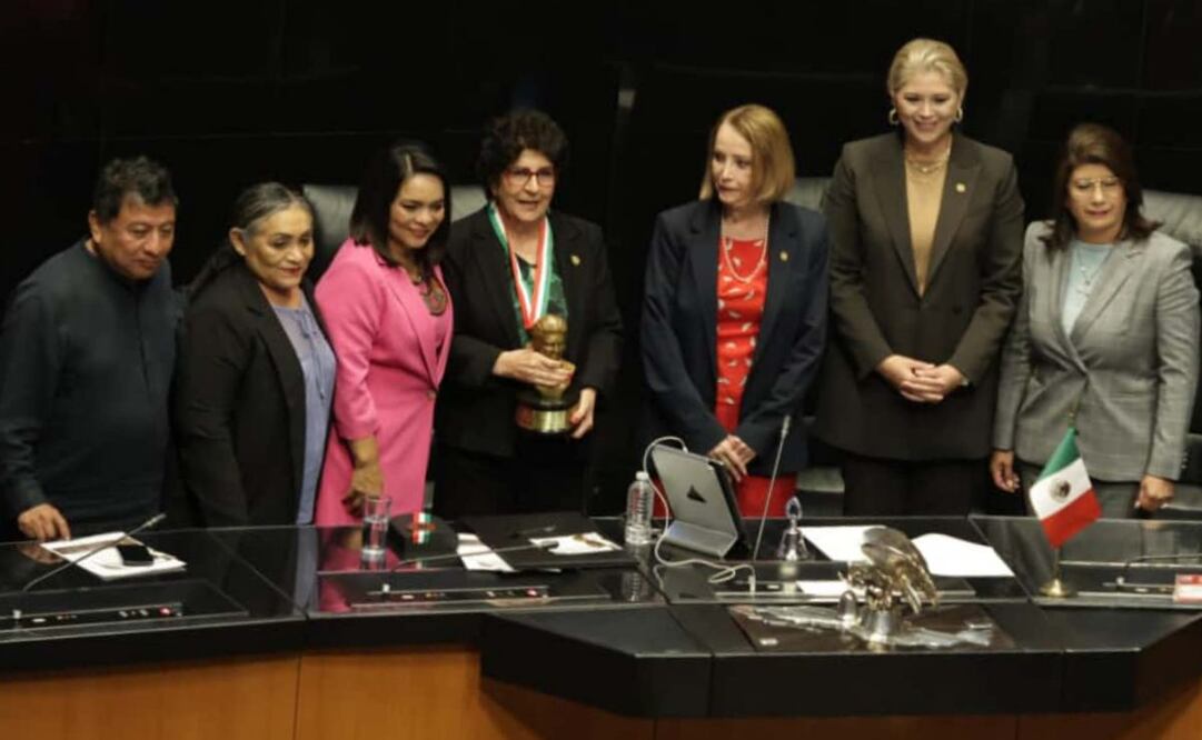 Senado entrega Premio Rosario Castellanos a la escritora Silvia Molina este martes 30 de septiembre. Foto: Carlos Mejía/ EL UNIVERSAL