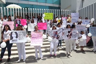 Protestan por muerte de estudiante de enfermería en Puebla