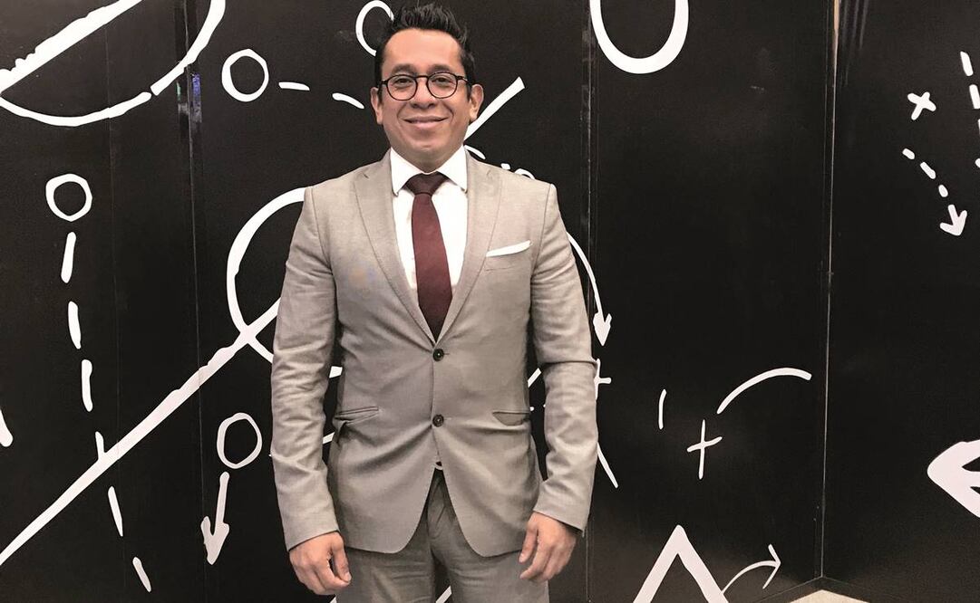 Max Noria, directivo de Ferrocarriles Suburbanos. Foto: Rebeca Jiménez/ EL UNIVERSAL