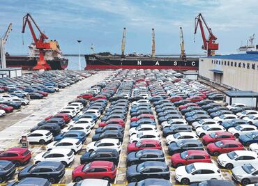 Exportación automotriz a EU cae por segundo mes