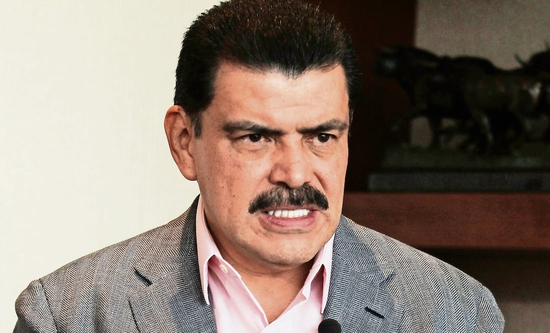 Francisco Olvera Ruiz (PRI) Gobernador de Hidalgo (GERMÁN GARCÍA. EL UNIVERSAL)