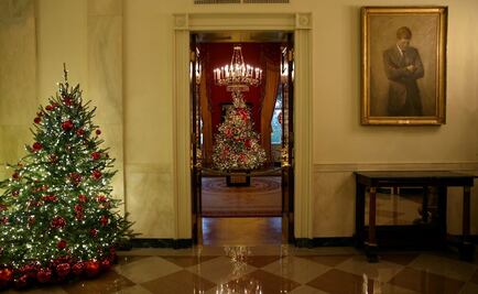 Melania Trump muestra decoración por Navidad en la Casa Blanca