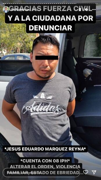 Exhiben a sujeto agrediendo a mujer dentro de un auto en NL; ya fue detenido